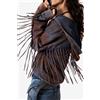 Desigual, felpa oversize Masha Popova, Donna, Cotone, Blu, L/XL