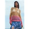 Desigual, Maglione all'uncinetto traforato, Donna, L