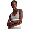 Calvin Klein Bralette Donna Lightly Lined Sportivo, Grigio (Grey Heather), XS