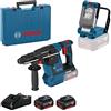 Bosch Professional 18V System Martello perfor.a batteria GBH 18V-26 F e lampada a batt GLI VariLED (incl. 2 GBA 18V 4.0Ah,GAL 18V-40, bocc. prof., mandr.autoser., valigetta) - Amazon Exclusive Set