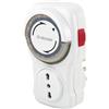 Velamp Timer Meccanico Settimanale da Presa - programmatore On/Off Giornaliero/Settimanale - Controllo Elettrico Elettrodomestici - Regolazione Automatica