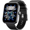 Relxhome Smartwatch Uomo Donna, Traduzione Vocale AI 9 Lingue e Chiamate BT 6.0, 1.95" Orologio Sportivo con Contapassi e Cardiofrequenzimetro, Fitness Tracker con 15 Giorni di Autonomia