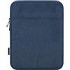 Dadanism 9-11" Custodia Protettiva Sacchetto per iPad (A16) 11", iPad Air 11" M4/M3, iPad Pro 11" M5/M4, iPad 10a Gen 10,9", iPad 9/8/7a Gen 10,2", Galaxy Tab A11+ 11", Tab M11 11", Grigio Blu