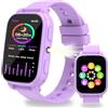 pmstuy Smartwatch Bambini 1,83" HD, Orologio Smartwatch Bambini con 18 Giochi, Monitor del Sonno, Contapassi, Torcia, Sveglia, Impermeabile, Fitness Tracker Regali di Natale e Compleanno per Ragazza Ragazzo