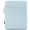 Dadanism 9-11" Custodia Protettiva Sacchetto per iPad (A16) 11", iPad Air 11" M4/M3, iPad Pro 11" M5/M4, iPad 10a Gen 10,9", iPad 9/8/7a Gen 10,2", Galaxy Tab A11+ 11", Tab M11 11", Blu Latte