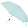 Pepe Jeans Macy Ombrello Pieghevole Blu Poliestere con bastone in Alluminio, blu, Ombrello