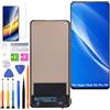HLYGZX Display di ricambio per display LCD Oppo Find X2 Pro 5G TFT, CPH2025 Display Touch Digitizer Assembly Kit di parti di riparazione (senza impronte digitali, non curvo Screen)