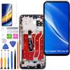 HLYGZX Display di ricambio per schermo LCD Huawei P40 Lite 4G, JNY-L21A JNY-L01A Display Touch Digitizer Assembly Kit parti di riparazione (nero con cornice)