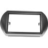 Generico pannello stereo cornice fascia Kit Montaggio Pannello Radio Stereo Mascherina Doppio DIN Per Fiat Per Fiorino Per Qubo 2008 2009 2010 2011+(178x98mm)