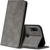 ZONNAVI Cover per Xiaomi Redmi Note 7 / Redmi Note 7 PRO, Flip Custodia Pelle PU con [Slot Cart] [Supporto Stand] [Magnetica], Cover a Libro Portafoglio per Xiaomi Redmi Note 7 / Note 7 PRO (Grigio)