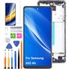 HLYGZX Display di ricambio per Samsung Galaxy A52 4G LCD, A525F A525F/DS A525M Display Touch Digitizer Assembly Kit parti di riparazione (nero con cornice)