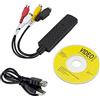 N\\A ZHTH EasyCAP - Scheda di acquisizione video, adattatore TV, DVD, VHS, acquisizione video, scheda audio AV per computer/telecamera CCTV USB 2.0 EasyCAP