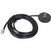 VBESTLIFE Monte Magnetica BNC, Base Magnetica da Femmina BNC a Maschio con Cavo Coassiale RG58 5M, per Radio per Veicoli Radio CB Radio in 2 Via