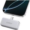 ORICO SSD Esterno da 128 GB Fino a 150 MB/s FlashPod, SSD Portatile per Registrazione e Archiviazione ProRes 4K 60 Hz, Compatibile Solamente Con iPhone 17/16/15 Series, Smartphone e Computer