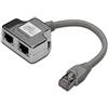 Digitus Sdoppiatore Schermato Stp Per 2 Linee Rj45 (dN-93904)