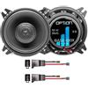 Option Altoparlante 10 cm compatibile con VW T4 Transporter/Multivan - Plug & Play Altoparlante coassiale a 2 vie
