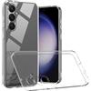 PhoneThrone Cover per Samsung Custodia Gel Trasparente Morbida Silicone Sottile TPU [Ultra Leggera e Chiaro] (COVER SAM S23 FE)