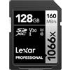 LEXAR SDXC CARD 128GB PROFESSIONAL 1066X UHS-I V30 U3