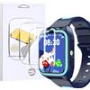 KUSINHOKA 3 Pezzi Pellicola Protettiva per Blackview Smartwatch Z30/IOWODO Z30 1.75 Pollici, HD Trasparente Anti-Graffio Protezione Schermo, Senza Bolle, Soft TPU Pellicola Protettivo