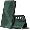 ZONNAVI Cover per Samsung Galaxy S21 5G, Flip Custodia Pelle PU con [Slot Cart] [Supporto Stand] [Magnetica], Cover a Libro Portafoglio per Samsung Galaxy S21 5G (Verde)