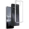 REY Pack 3X Cover in Gel TPU Trasparente per ASUS ZENFONE 11 Ultra, Ultra Sottile 0,33 mm, Morbido Flessibile, Custodia Silicone