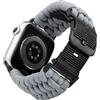 BINLUN Compatibile con Apple Watch Cinturino 49mm 46mm 45mm 44mm 42mm, Cinturini in Nylon Paracord Intrecciato Ricambio Adatto per iWatch Ultra3 Ultra2 Ultra SE3 Series 11/10/9/8/7/SE2/SE/6/5/4/3/2/1