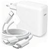 YKEJCLD Caricatore USB C 100W PD Rapido GaN Alimentatore - con MacBook Pro 14/16 (M5/M4/M3/M2/M1 Pro/Max) 2021-2026, MacBook Air 13/15 (M5/M4/M3/M2) 2022-2026, include USB-C a Mag3 da 2,0 m Schnellladen