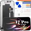SRJTEK Per iPhone 17 Pro Schermo LCD Sostituzione Nero 6.7 Pollice COF Display Digitizer Telaio Assembly Modelli A3256 A3523 A3522 A3524 3D Touch Face ID True Tone HD+ Kit di Riparazione Completo
