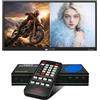 OREI 4K HDMI Multi Viewer 2 in 1 Out Switcher 2 porte Seamless IR Remote Support 4K @ 60Hz 1080P per PS4/PC/DVD/telecamera di sicurezza Interruttore HDMI Uscita audio ottica L/R - (UHD-201MV)