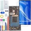 HLYGZX Display LCD per Samsung Galaxy S24 Ultra TFT S928B S928B/DS S9280, kit di riparazione per schermo touch (nero con cornice, senza impronte digitali, versione EU)