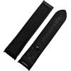 dayeer Cinturino in gomma di nylon per Omega x Swatch uomini deployante fibbia cinturino orologio accessori silicone braccialetto catena, Cinturino nero., 20mm