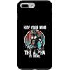 Alpha Wolf Sigma Moon Greek Alpha Wolf S Custodia per iPhone 7 Plus/8 Plus Nascondi la tua mamma The Alpha is Here Wolf Maschio Werwolf Meme