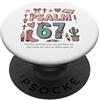 Sacred Verse Creations Salmo 67 Versetto della Bibbia Disegno spirituale cristiano PopSockets PopGrip Adesivo