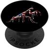 Paint Dripping Patriotic 4th of July US Mantide religiosa Bandiera americana USA Drip Graffiti Amante PopSockets PopGrip Adesivo