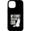Jimbeels Custodia per iPhone 15 Furetto Vota Cool