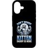 Alpha Wolf Don't Worry Kitten Custodia per iPhone 17 Non preoccuparti, Kitten Daddy è qui, meme maschile Alpha Wolf