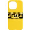 CAB DRIVER TAXI FUN COSTUME APPAREL Custodia per iPhone 15 Pro TAXI OFF DUTY SEGNO GIALLO TAXI CAB COSTUME