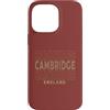England born and British apparel Custodia per iPhone 14 Pro Max Vintage Cambridge Inghilterra
