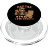 Dad Tax If I'm Buyin I'm Tryin Design Co Dad Tax If I'm Buyin I'm Tryin Funny Food Festa del papà PopSockets PopGrip per MagSafe