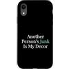 Vintage Secondhand Treasure Hunter Custodia per iPhone XR Another Persons Junk Is My Decor Cacciatore del negozio dell'usato