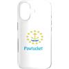 Rhode Island Cities & Towns Custodia per iPhone 17 Souvenir degli Stati Uniti Bandiera USA Pawtucket Rhode Island
