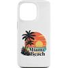 Miami Beach Florida Surfing Surf Ocean V Custodia per iPhone 13 Pro Miami Spiaggia