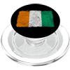 REPUBLIC OF COTE D'IVOIRE Bandiera della Costa d'Avorio Amidjan Yamoussoukro Avorio PopSockets PopGrip per MagSafe