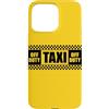 CAB DRIVER TAXI FUN COSTUME APPAREL Custodia per iPhone 15 Pro Max TAXI OFF DUTY SEGNO GIALLO TAXI CAB COSTUME