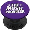 Music Triangle Il produttore musicale Ingegnere Audio Distressed PopSockets PopGrip Adesivo
