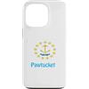 Rhode Island Cities & Towns Custodia per iPhone 13 Pro Souvenir degli Stati Uniti Bandiera USA Pawtucket Rhode Island