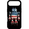 Paint Dripping Patriotic 4th of July US Custodia per iPhone Air Robot Robotica Ingegnere Bandiera Americana USA Drip Graffiti