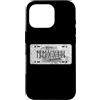 ROMYLP Roman Numerals Years License Plat Custodia per iPhone 16 Pro 2023 anno retrò divertente compleanno 3 anni