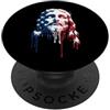 Paint Dripping Patriotic 4th of July US Gesù Cristiano Chiesa Religiosa Bandiera Americana USA Drip PopSockets PopGrip Adesivo