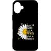 Faith Bloom Creations Custodia per iPhone 16 Plus Blessed By God Loved By Jesus Led By Spirit Faith